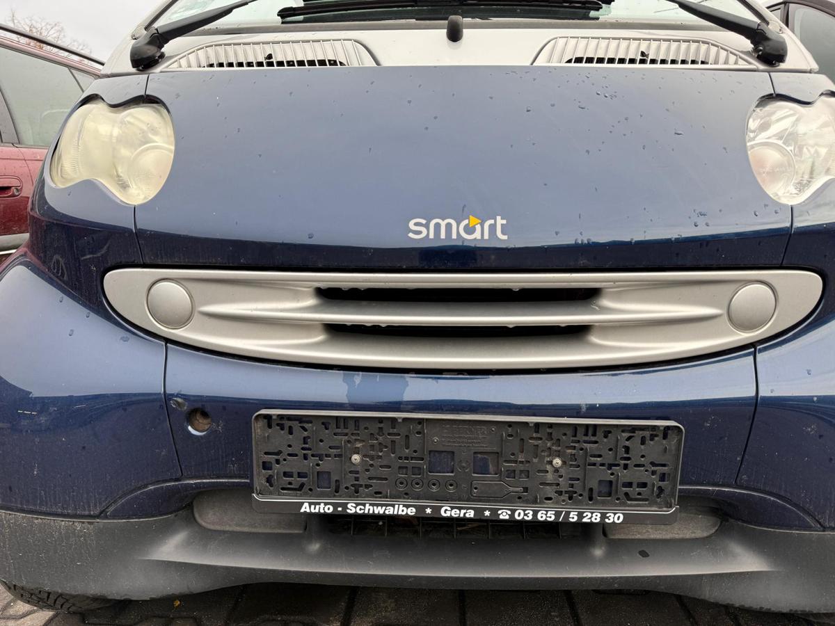 Smart ForTwo Coupe 450 original Frontmittelteil EAF Star Blue BJ03